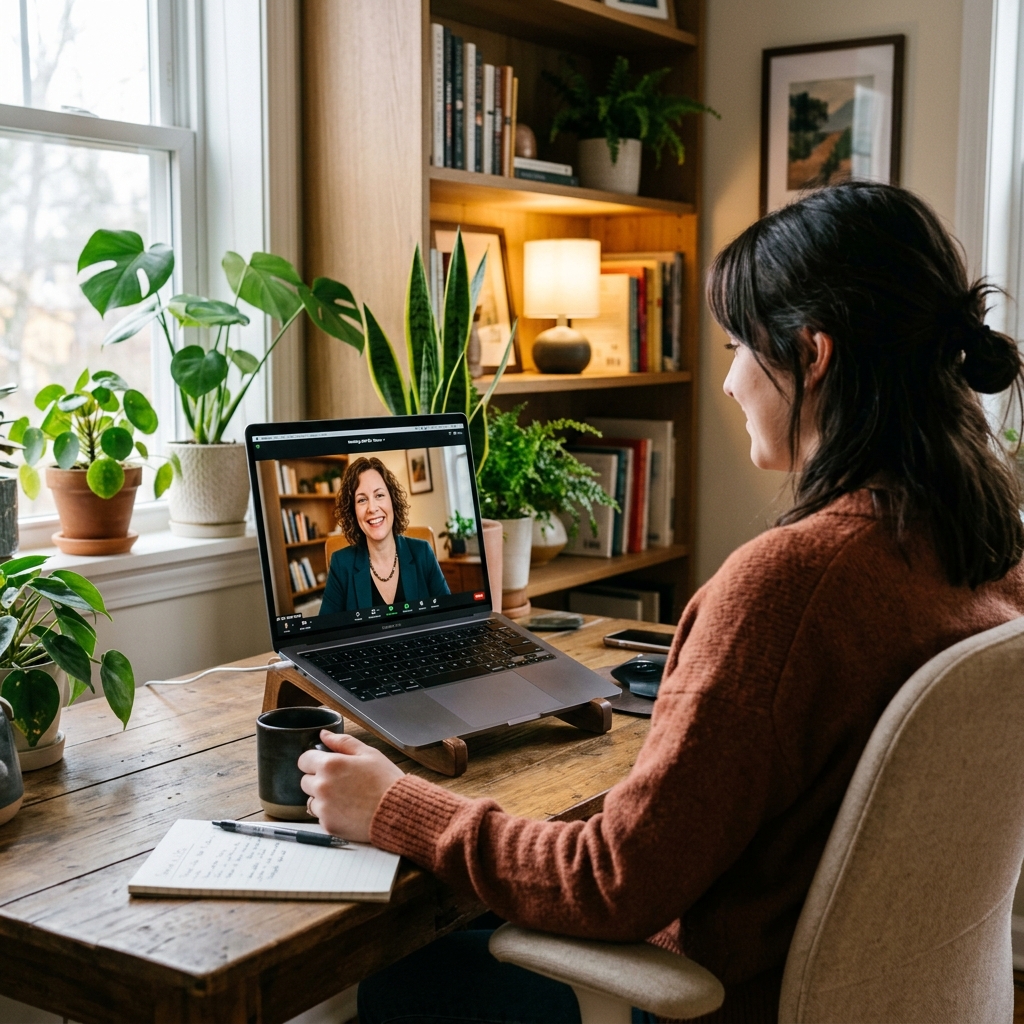 Telehealth psychological appointment